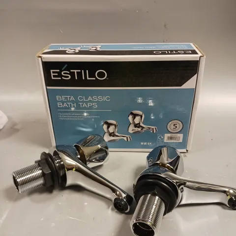 BOXED ESTILO BETA CLASSIC BATH TAPS 