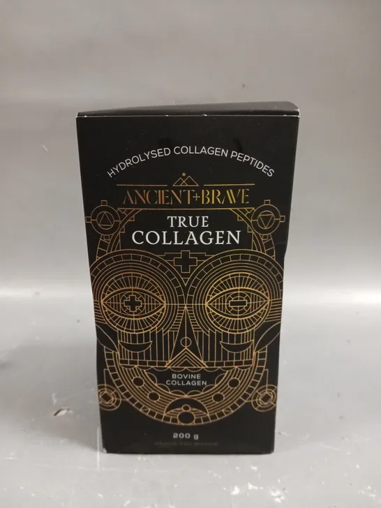 BOXED ANCIENT + BRAVE HYDROLYSED COLLAGEN PEPTIDES BOVINE COLLAGEN - 200G 