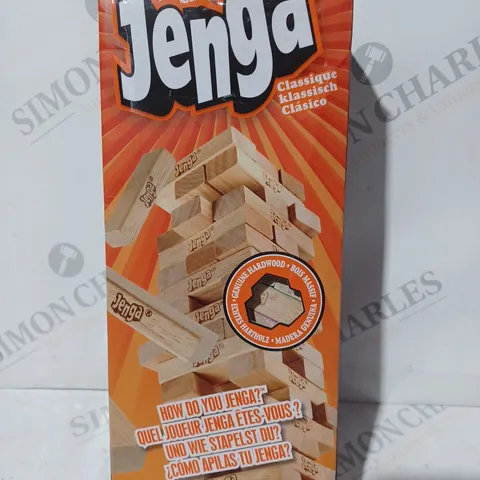 BOXED HASBRO GAMING CLASSIC JENGA