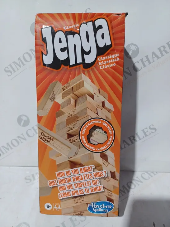 BOXED HASBRO GAMING CLASSIC JENGA