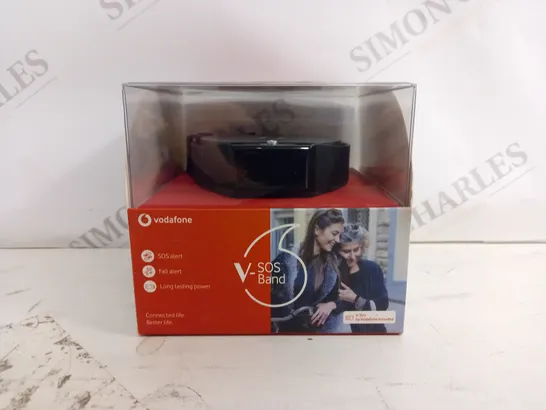 BOXED VODAFONE V-SOS SMART BAND WATCH WITH SOS ALERT BUTTON & FALL DETECTION ALERT 