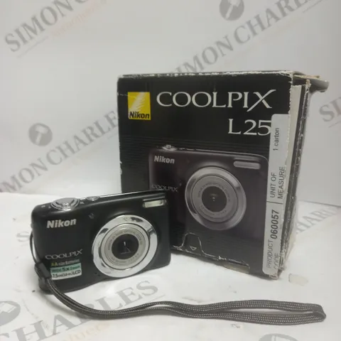 BOXED NIKON COOLPIX L25 DIGITAL CAMERA 