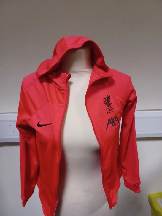 NIKE DRI FIT - LIVERPOOL ZIP UP HOODIE - SIZE 13