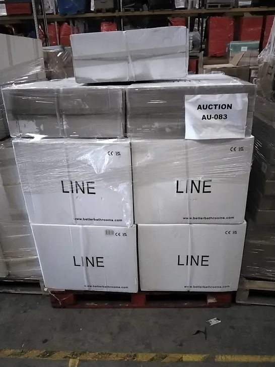 PALLET OF 21 BRAND NEW BOXED LINE TRADITIONAL PEDESTAL BASIN 600MM