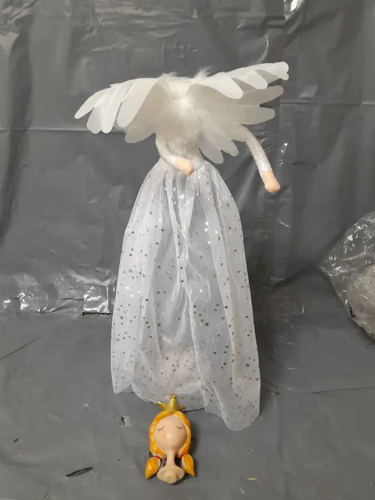 50CM BATTERY OPERATED WHITE ANGEL RRP £29.99