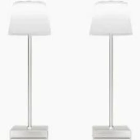 SFIXX SET OF 2 LAMPS IN WHITE 