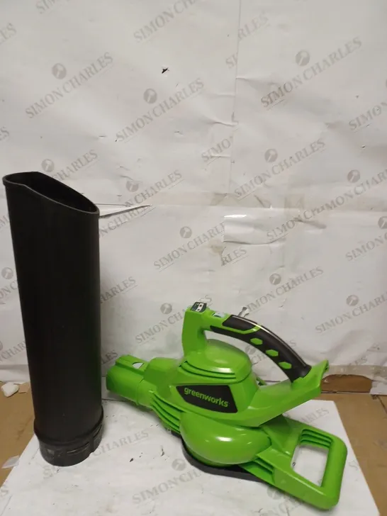 GREENWORKS LEAF BLOWER/VACUUM