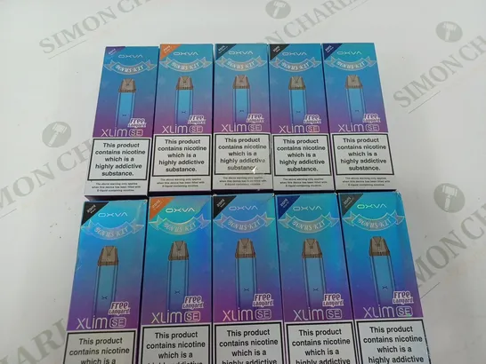 LOT OF 10 ASSORTED OXVA XLIM SE