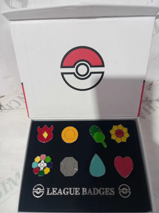 POKÉMON COLLECTIBLE METAL KANTO REGION LEAGUE GYM BADGES