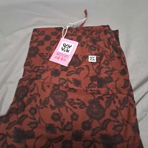 LUCY AND YAK CHUCK TROUSERS SIZE M