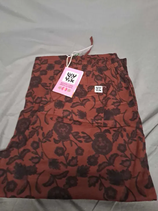 LUCY AND YAK CHUCK TROUSERS SIZE M