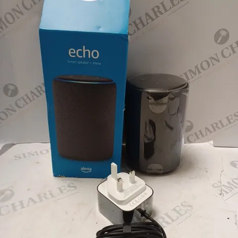 AMAZON ECHO ALEXA + SMART SPEAKER 