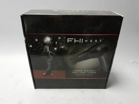 BOXED FHI HEAT NANO WEIGHT PRO 1900 TURBO HAIR DRYER