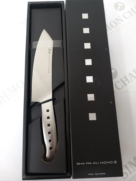 BRAND NEW BOXED SHA RA KU MONO MOLYBDENUM VANADIUM STEEL FJ-04 15CM ORIENTAL KNIFE