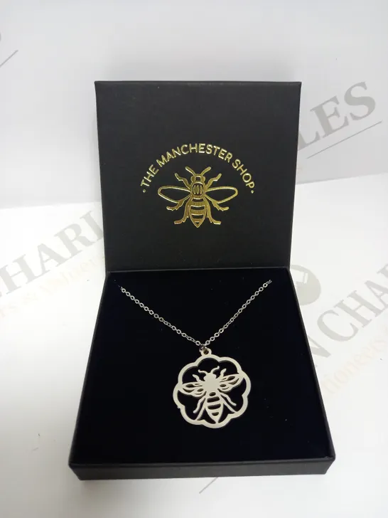 THE MANCHESTER SHOP WORKER BEE CHAIN NECKLACE 