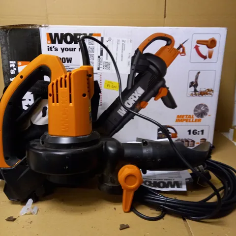 WORX 3000W GARDEN BLOWER (MODEL WG505E)