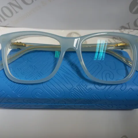 MOSCHINO `LOVE MOSCHINO` MOL520 BLUE PRESCRIPTION GLASSES