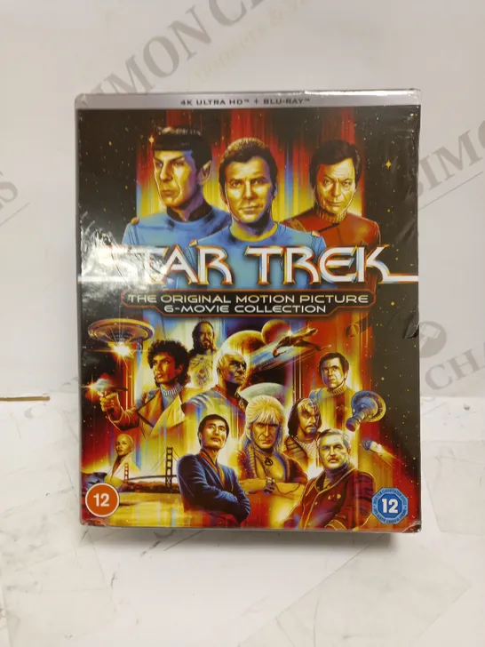 SEALED STAR TREK ORIGINAL MOTION PICTURE 6 MOVIE COLLECTION ON BLU-RAY