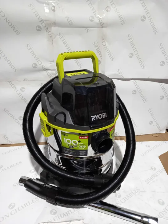 RYOBI R18WDV-0 ONE+ CORDLESS WET & DRY VAC