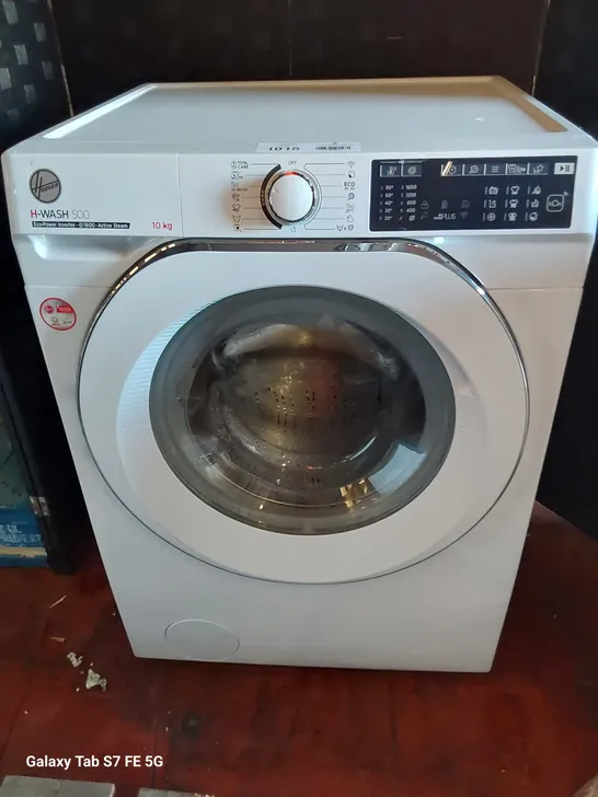 HOOVER H-WASH 500 10Kg 1600rpm ACTIVE STEAM WASHING MACHINE WHITE 