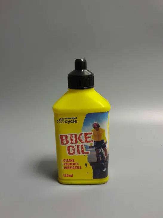 APPROXIMATELY 48 ESSENTIAL CYCLE BIKE OIL 120ML 