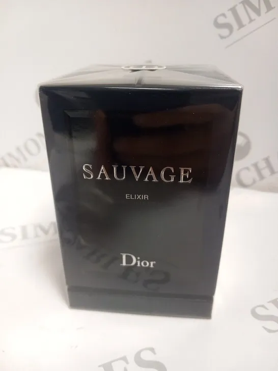 BOXED AND SEALED DIOR SAUVAGE ELIXIR VAPORISATEUR SPRAY 60ML 