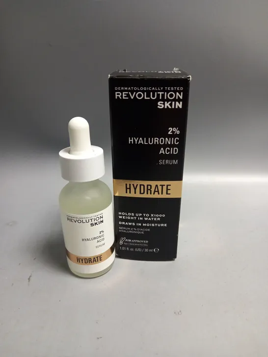 BOXED REVOLUTION HYDRATE HYALURONIC ACID 2% SERUM 30ML