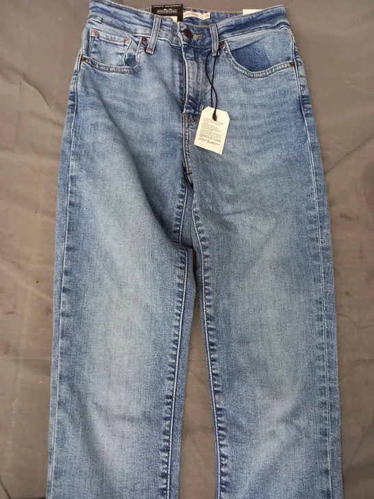 LEVI'S 721 HIGH-RISE SKINNY JEANS IN BLUE SIZE 25/32