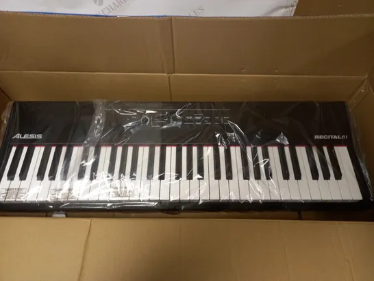 ALESIS RECITAL 61 – 61 KEY DIGITAL PIANO KEYBOARD 