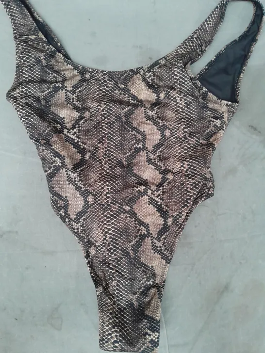 ZARA ANIMAL PRINT SWIMSUIT SIZE MEDIUM