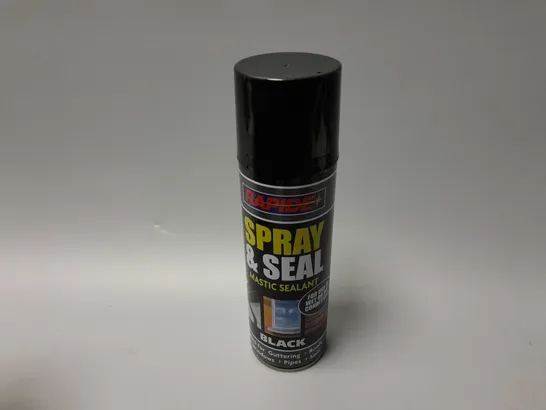 APPROXIMATELY 24 RAPIDE SPRAY & SEAL MASTIC SEALANT IN BLACK - COLLECTION ONLY