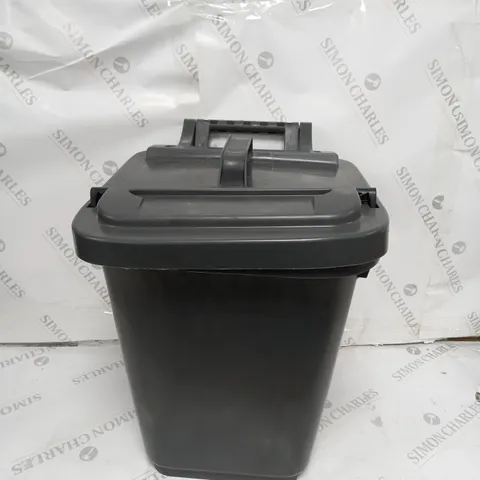 UNBRANDED GREY BIN WITH HANDLE