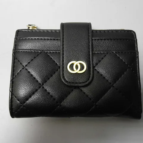 TAILIAN QUILTED PURSE - BLACK