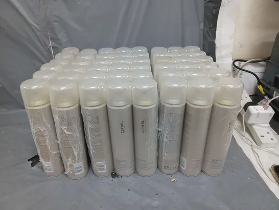 LOT OF APPROX 45 CLYNOL FREE FLOW HAIRSPRAY