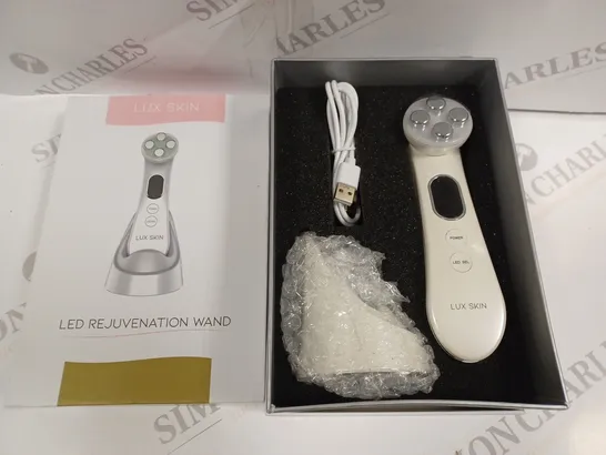 BOXED LUX SKIN LED REJUVENATION WAND