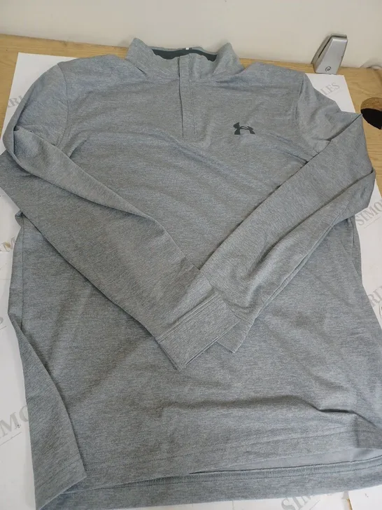 LIGHT GREY UNDERARMOUR GOLFING JACKET SIZE M