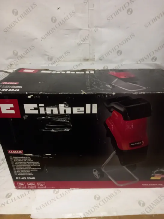 EINHELL ELECTRIC GARDEN SHREDDER GC-KS 2540