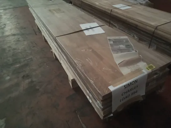 PALLET OF 10 ASSORTED WOODEN WORKTOPS