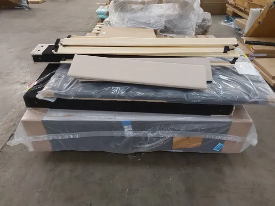 PALLET OF ASSORTED BEDS AND BED PARTS 