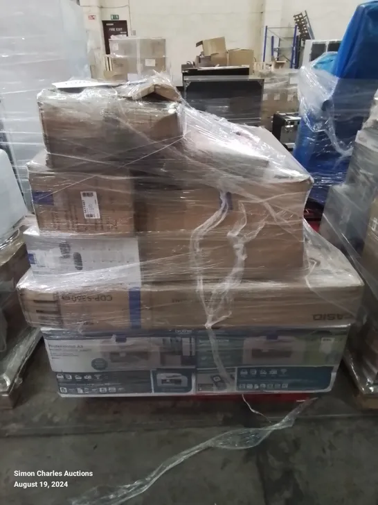 PALLET OF APPROXIMATELY 16 UNPROCESSED RAW RETURN HOUSEHOLD AND ELECTRICAL GOODS TO INCLUDE;