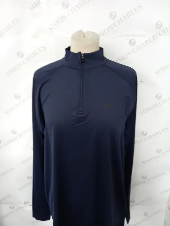 NIKE 1/4 ZIP TECH TOP SIZE M