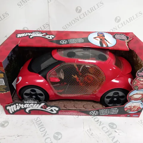 BOXED ZAG HEROEZ MIRACULOUS LADYBUGS BEETLE