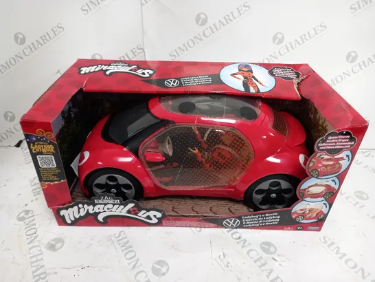 BOXED ZAG HEROEZ MIRACULOUS LADYBUGS BEETLE