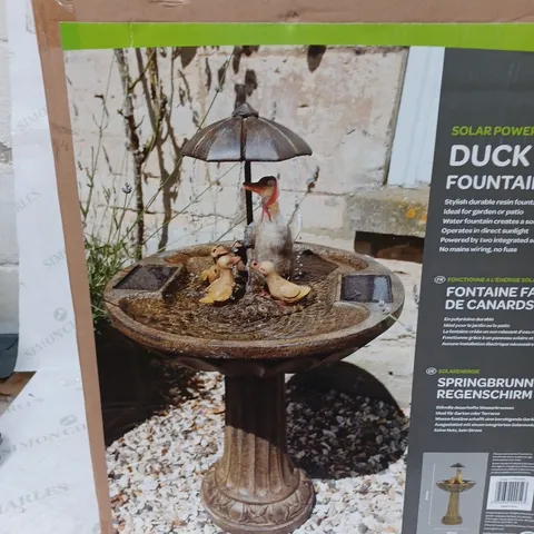 SMART SOLAR 1170020RL DUCK FAMILY FOUNTAIN