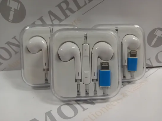 BOX OF 5 IN EAR WIRED EARPHONES FOR IPHONE 