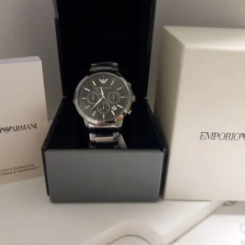 BOXED EMPORIO ARMANI AR2434 WRIST WATCH