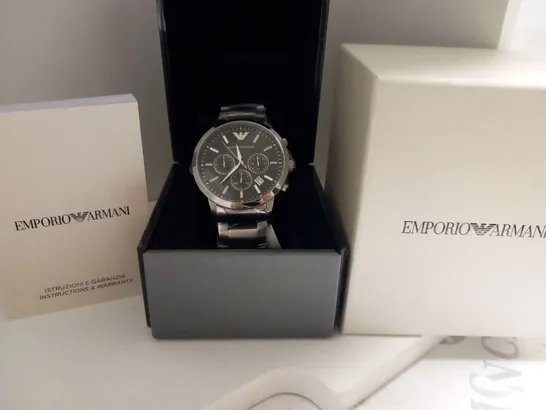 BOXED EMPORIO ARMANI AR2434 WRIST WATCH