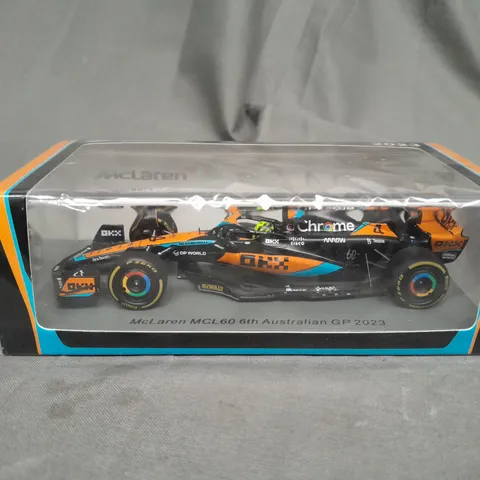 SPARK MCLAREN FORMULA 1 TEAM - MCLAREN MCL60 6TH AUSTRALIAN GP 2023 - LANDO NORRIS - 1:43