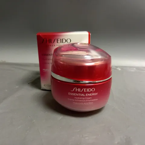 BOXED SHISEIDO ESSENTIAL ENERGY HYDRATING CREAM 50ML 