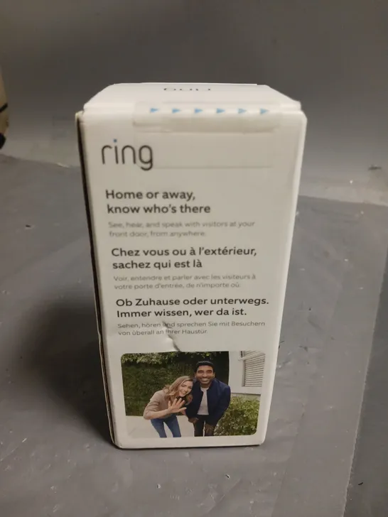 SEALED RING DOORBELL